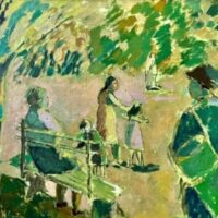 Ximena Cristi – Óleo sobre tela (1980).