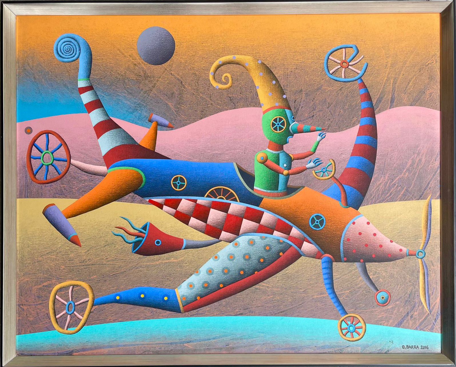 Oscar Barra «Una tarde en las alturas» (2016).