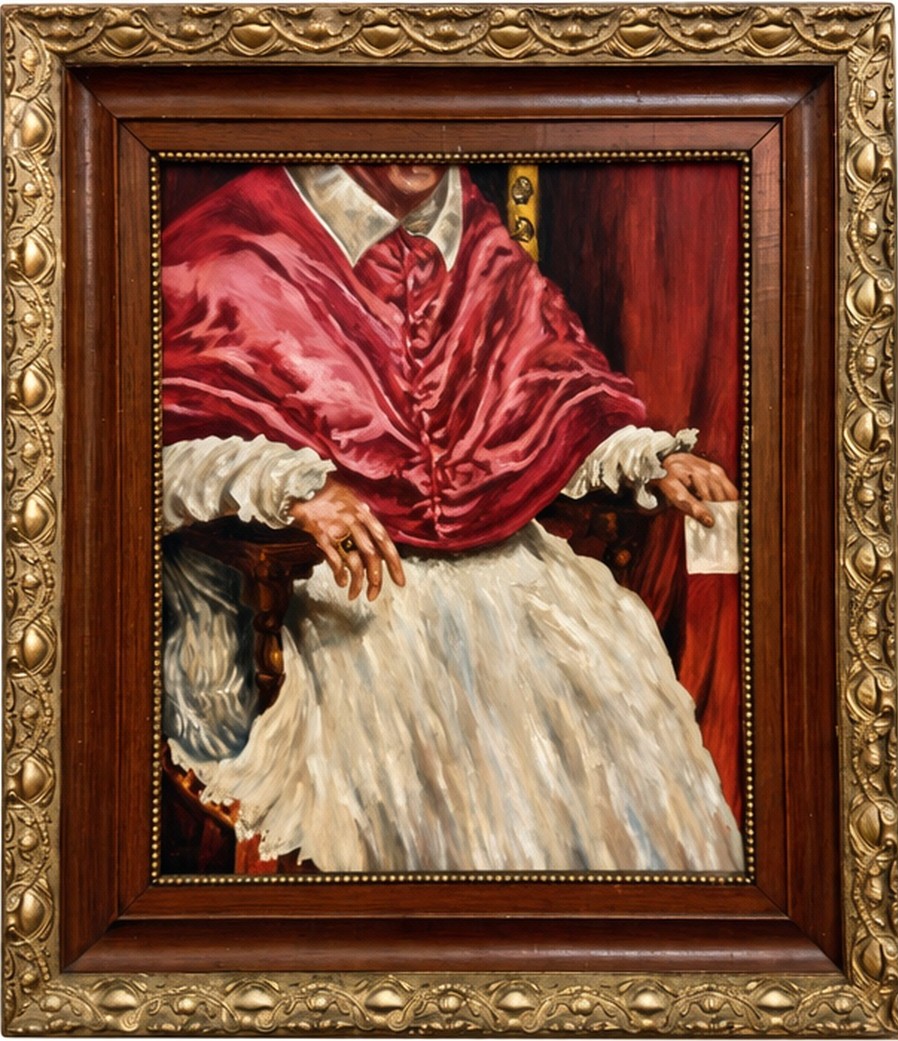 Edgar del Canto «Inocencio X, desplazado» (2020).