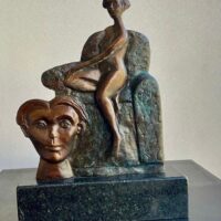 Gonzalo Cienfuegos – Escultura en bronce (2022)