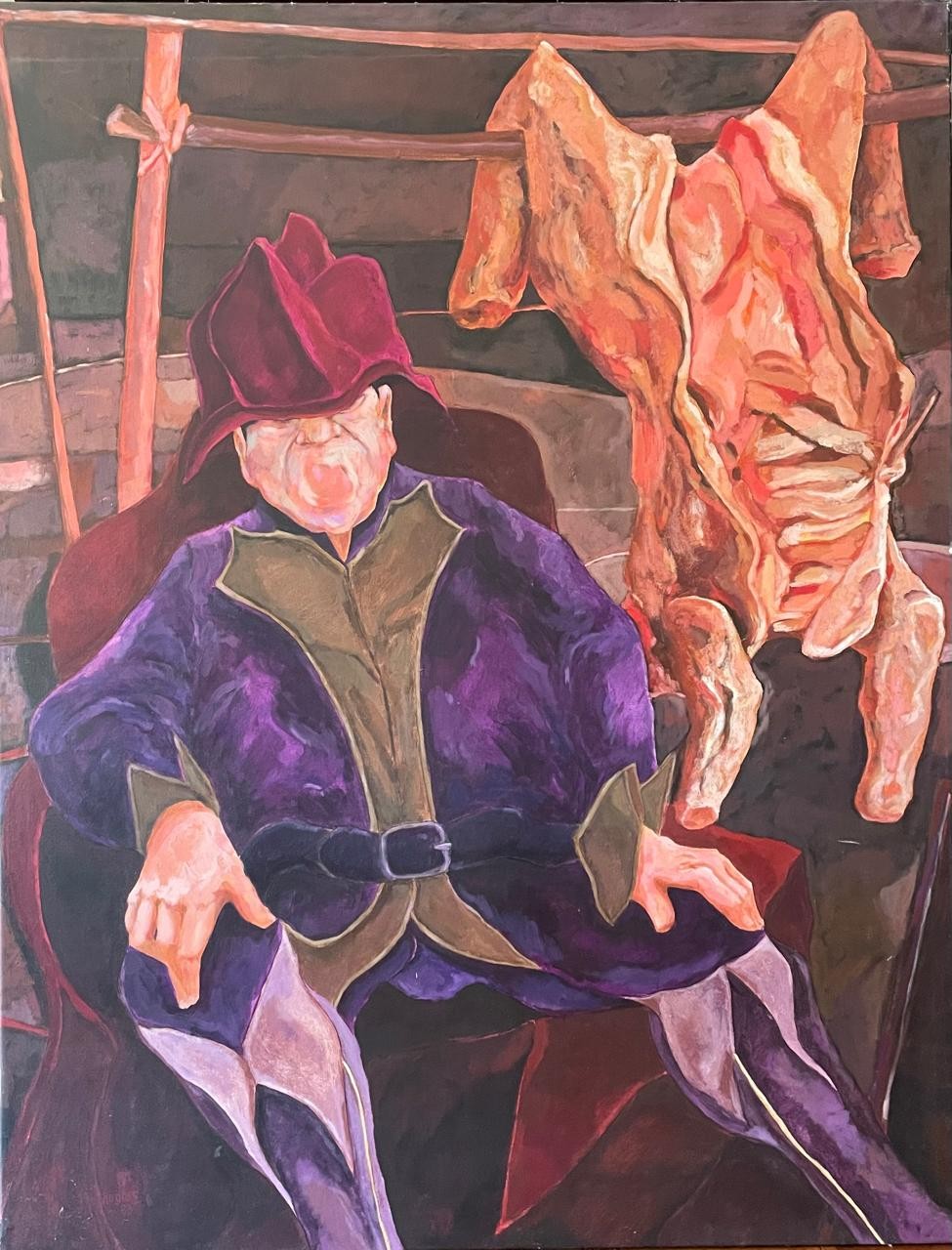 Marco Antonio Hughes (1983) – Óleo sobre tela