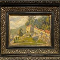 Camilo Mori «Riviera Francesa». Circa 1930 – 1940