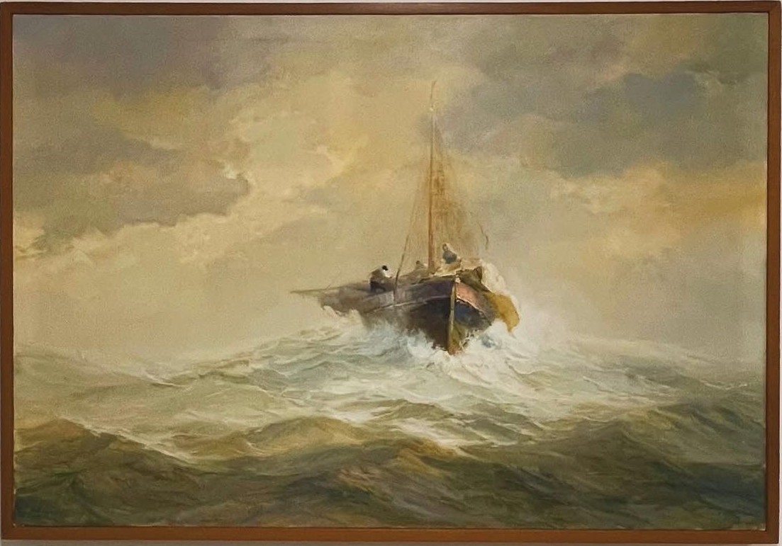 Manoly «Velero en alta mar» (1996).