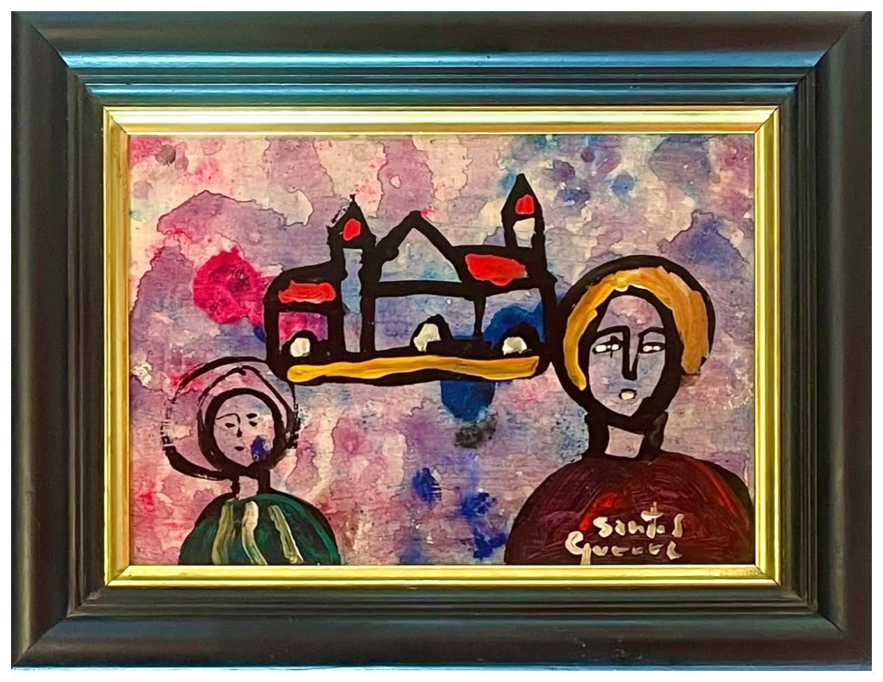 Santos Guerra «Personajes» (1996).