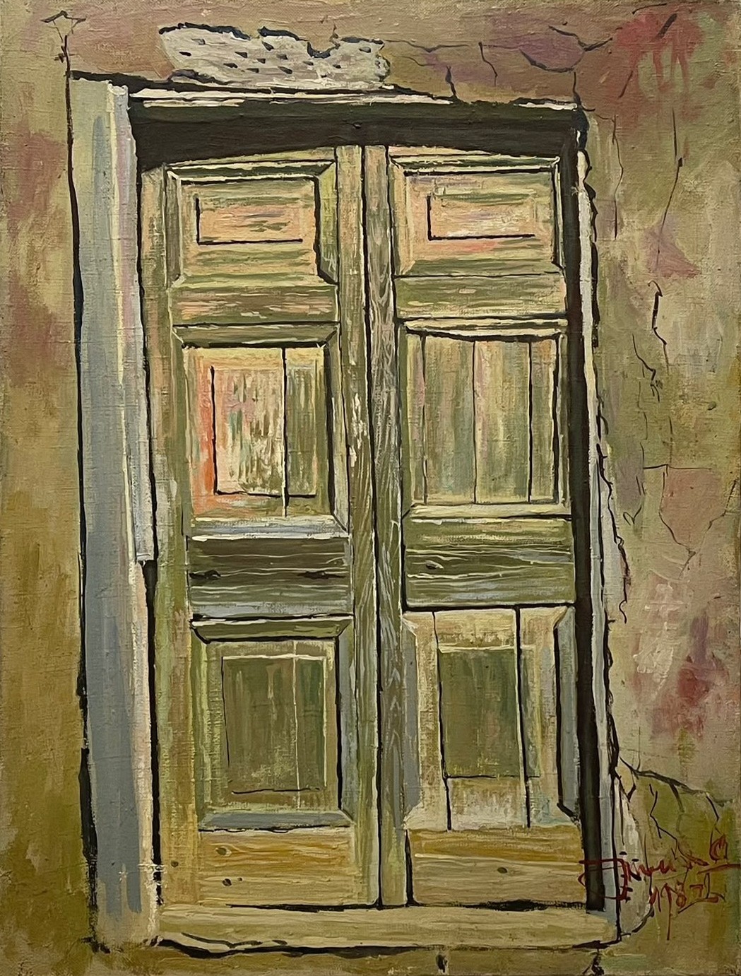 Isidoro Molleda «Puertas» (1982) – (No enmarcada).